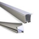 Ver mais imagens de Perfil Fita Led Embutir 2 Metros 36x27mm Alumínio Difusor Fosco Rls1