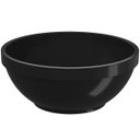 Ver imagem 1 de Cumbuca de Plástico 500ml Preto 14x6cm Servir Shimeji Sorvete Sopa Sobremesa Caldo Uno Coza