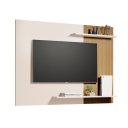 Ver imagem 2 de Painel de Tv Menfis Moderno 2 Prateleiras em Mdf Resistente:off White