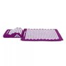 Kit de Relaxamento Acupress Brasil: Tapete e Travesseiro - Roxo - 1
