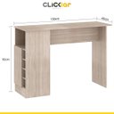 Ver imagem 3 de Bancada Gourmet para Cozinha Americana 136 Cm Nicho Adega Mdp Legno - Clicklar