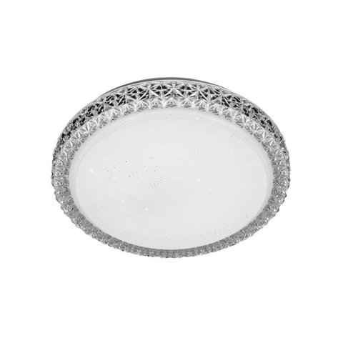 Plafon Shine LED Redondo 280mm Acrílico Liso 18W - Blumenau