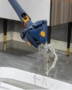 Ver imagem 5 de Rodo Triângulo Mop Giratório 360 Para Piso Lava E Seca Pano C/ 1 pano Microfibra