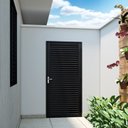 Ver imagem 2 de Porta de Aço de Giro Laminada 215x86cm Facilitá Lucasa