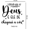 Adesivo de Parede Tiago 4:8:75 X 80 Cm - 2