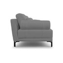 Ver imagem 5 de Sofá 2 Lugares Living 194cm Pé Ferro Romeu Bouclê K01 - D'Rossi Cinza Escuro