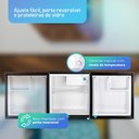 Ver imagem 4 de Frigobar Hq 52 Litros Cinza Bc-52