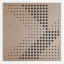 Ver imagem 1 de Painel Acústico Absorvedor Decorativo Skal03 60x60mm Maestra:nogal