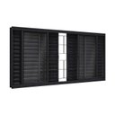 Ver imagem 2 de Janela de Aço Veneziana com Grade Quadrada 6 Folhas 120x150cm Facilitá Lucasa