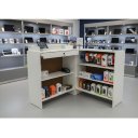 Ver imagem 4 de Balcão Caixa e Recepção 100% Mdf Lojas e Comércios Branco - Suprema Móveis