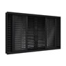 Janela de Aço Veneziana Flex com Grade Quadrada 6 Folhas 100X150cm Facilitá Lucasa - 2
