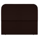 Ver imagem 3 de Cabeceira Queen 160 Cm com Frame Alana Suede Marrom Artte