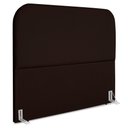 Ver imagem 1 de Cabeceira Queen 160 Cm com Frame Alana Suede Marrom Artte