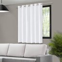 Ver imagem 1 de Cortina Black Out com Ilhos 1,40x1,40:branco