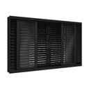 Ver imagem 1 de Janela de Aço Veneziana Flex com Grade Mosaico 6 Folhas 120x150cm Facilitá Lucasa