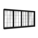 Ver imagem 1 de Janela de Aço de Correr com Grade Quadrada 4 Folhas 100x120cm Facilitá Lucasa