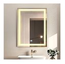 Ver imagem 1 de Espelho Jateado Iluminado com Led Quente e Touch 90x80cm Vertical