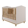 Berço Americano Mini Cama Mimo Off White/nature com Colchão Supreme - Permóbili Baby - 3
