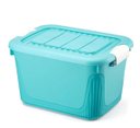 Ver imagem 2 de Caixa Organizadora Container 30 Trava/roda Plasnorthon Verde
