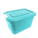 Ver imagem 5 de Caixa Organizadora Container 30 Trava/roda Plasnorthon Verde