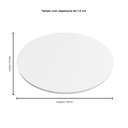 Ver imagem 3 de Tampo de Mesa Redondo 120cm x 15mm 100% MDF Rimo Branco