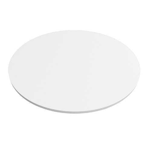 Tampo de Mesa Redondo 120cm x 15mm 100% MDF Rimo Branco