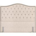 Ver imagem 5 de Cabeceira Cama Box Queen 160 cm P05 Grécia Linho Cru - Lyam Decor