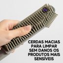 Ver imagem 6 de Escova Silicone Multiuso Limpeza 3x1 Limpador Rodo Cozinha
