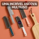 Ver imagem 5 de Escova Silicone Multiuso Limpeza 3x1 Limpador Rodo Cozinha