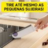 Escova Silicone Multiuso Limpeza 3x1 Limpador Rodo Cozinha - 7