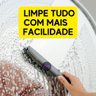 Escova Silicone Multiuso Limpeza 3x1 Limpador Rodo Cozinha - 2