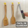Escova Silicone Multiuso Limpeza 3x1 Limpador Rodo Cozinha - 4