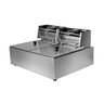 Fritadeira Elétrica 2 Cubas Aço Inox 12 Litros 220v 5000w - 4