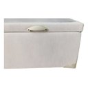 Ver imagem 2 de Base Box Baú Casal Courino Linho Areia 138x188x42