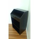 Ver imagem 3 de Balcão Caixa Valet para Lojas, Recepção, Academia, Barbearia na Cor Preta