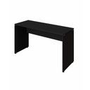 Ver imagem 4 de Mesa Escrivaninha Escritório 110cm X 70cm Pés Painel F5 Cor:preto