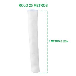 Tela Mosquiteira Porta Janela Rolo 25 Metros Inseto Pernilongo Casa Jardim Varanda Multiuso Proteçao - 3