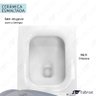 Vaso Sanitário Monobloco Cerâmica Modelo VAB0021 Tubrax – Branco - 5