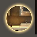 Ver imagem 3 de Espelho Retro Iluminado Redondo C/ Led