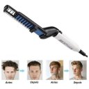 Ver imagem 4 de Pente Elétrico Modelador Alisador Barba e Cabelo Masculino