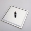 Ver imagem 4 de Ducha de Inox Quadrada 30x30 Cm de Parede Cromada Braço Redondo Pex