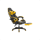 Ver imagem 7 de Cadeira de Escritório Gamer Ergonômica Reclinável Amarelo