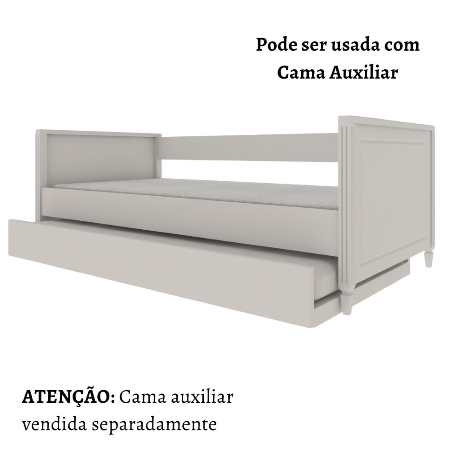 Cama Sofá Infantil Tudor Timber - 8