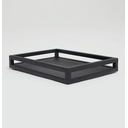 Ver imagem 1 de Bandeja Decorativa Retangular - Aço Carbono