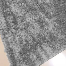 Tapete Verão para Quarto 140X100 Pelo Alto Cinza Casen - 1