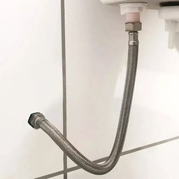Engate Rabicho 60 Cm Mangueira Flexivel Trançada Torneira Pia Banheiro - 3