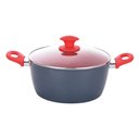 Ver imagem 1 de Caçarola Indução Cerâmica 3,7mm 24cm Antiaderente Onix