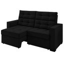 Ver imagem 2 de Sofá 3 Lugares Retrátil Reclinável Berlim