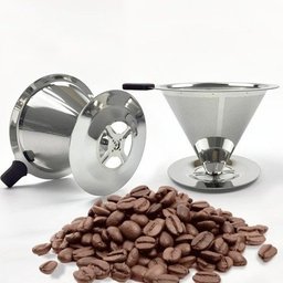 Coador de Café Inox Pare de Gastar Dinheiro Comprando Filtro - 2