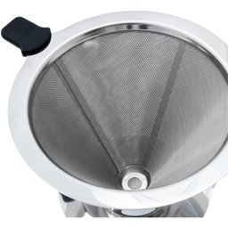 Coador de Café Inox Pare de Gastar Dinheiro Comprando Filtro - 4